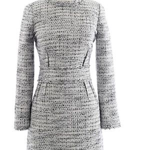 JCrew Long Sleeve Tweed Dress - Size 4